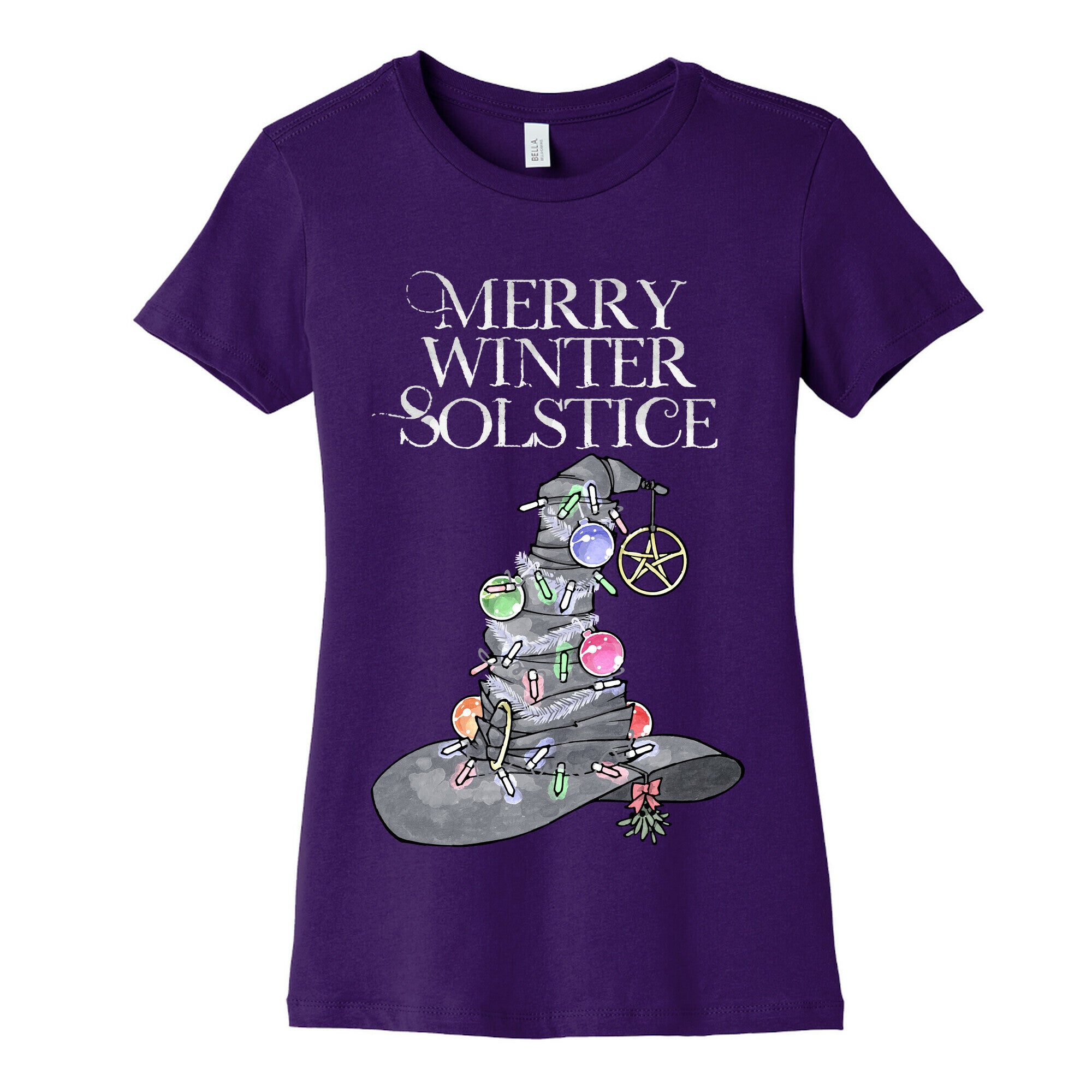 Merry Winter Solstice Women's Cotton Tee